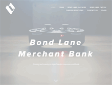 Tablet Screenshot of bondlane.com